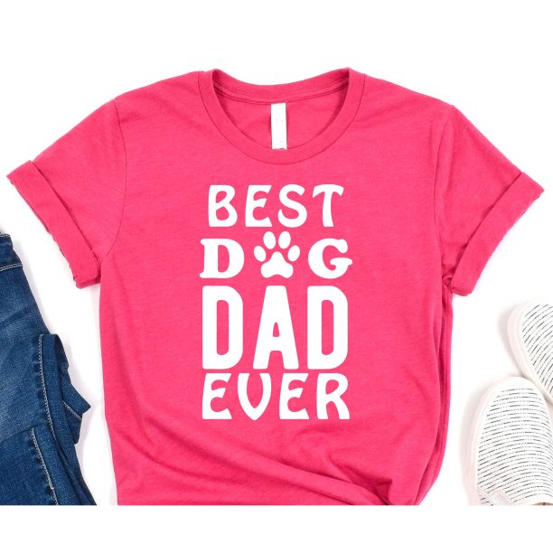 Best Dad Ever T-Shirt Novelty Dads Birthday Funny Fathers Day Gift