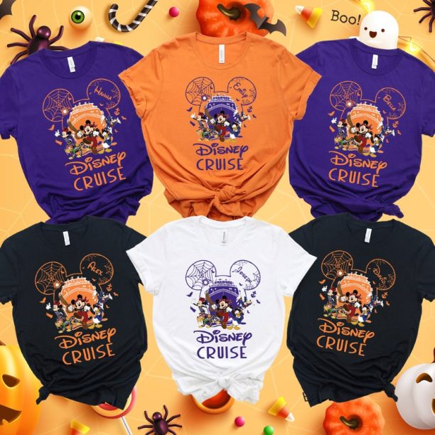 Halloween Custom Disney Cruise Shirt, Halloween Matching Shirt, Halloween Shirt, Disney Cruise Shirts