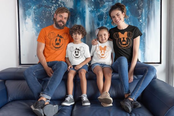 Halloween Family Mickey Pumpkin Head Shirt, Disney Halloween Shirt, Disney Pumpkin Matching Shirt, Disney Trip Shirt