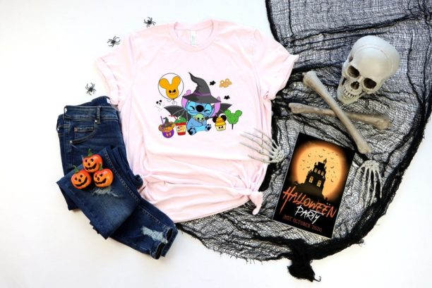 Halloween Chucky Stitch Shirt,Disney Stitch Horror Movie Characters Shirt,Disney Chucky Shirt,Disney Character Halloween Shirt,Disney Chucky