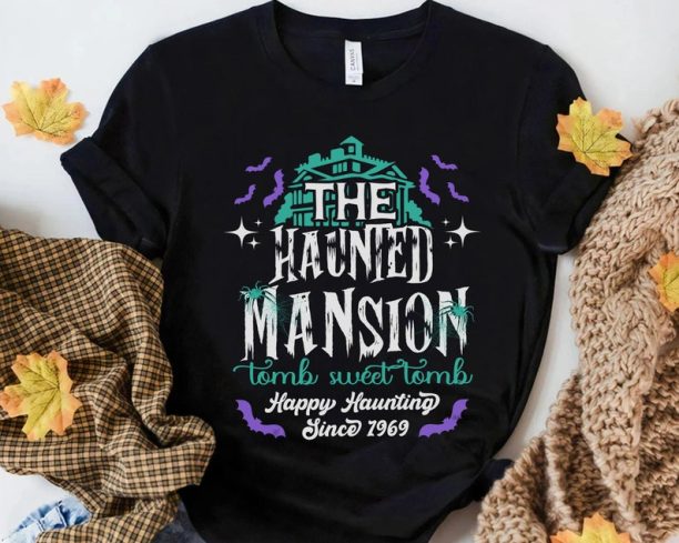 Haunted Mansion House Tomb Sweet Tomb 1969 Shirt, Foolish Mortals Tee, Walt Disney World Disney Parks Disneyland Halloween