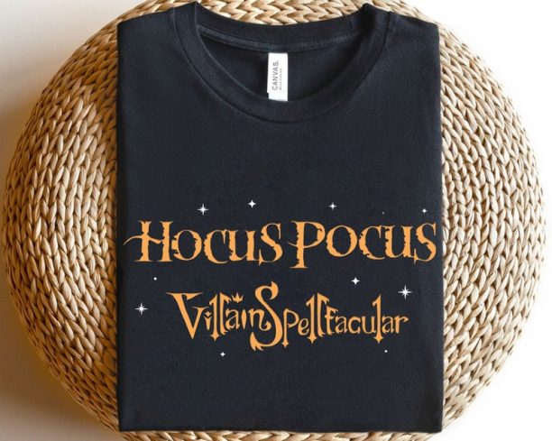 Hocus Pocus Sanderson Sisters Villain Spelltacular Shirt, Disney Parks Witch Tee, Disney Scary Movie