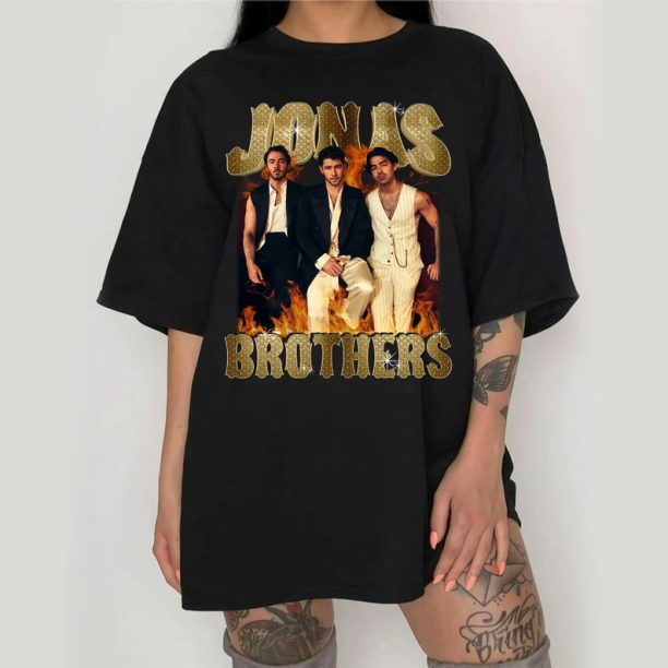 Jonas Brothers 2023 T-Shirt, Jonas Brothers Band, Raised On Jonas Brothers T-Shirt, Jonas Brothers Tour 2023 T-Shirt, Joe Jonas T-Shirt