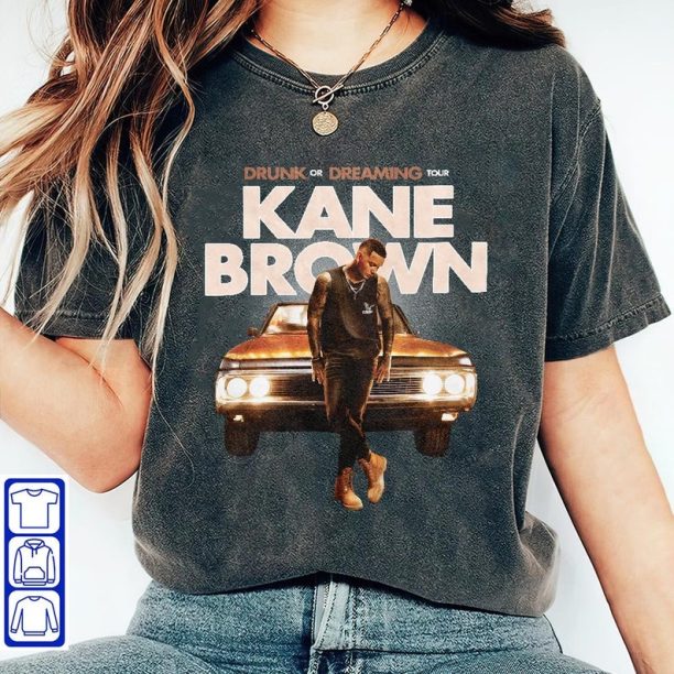 Kane Brown Drunk Or Dreaming 2023 Tour Shirt, Kane Brown Tour 2023 Shirt, Drunk Or Dreaming Tour 2023 Shirt