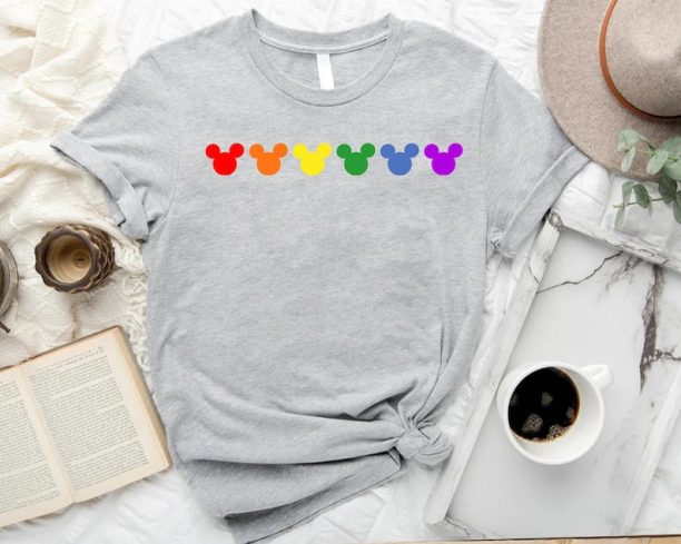 LGBTQ Ally Shirt, Mickey Head LGBTQ Shirt,Trans Rights Shirt,Disney Gay Pride Shirt,Mickey LGBT T-Shirt,LGBT Ally Shirt