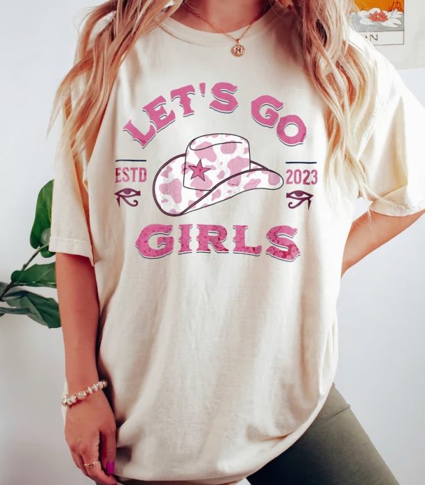 Let's Go Girls T-Shirt, Country Music Festival Concert Tee, Cowboy Hat Shirt, Shania Twain fans Gift