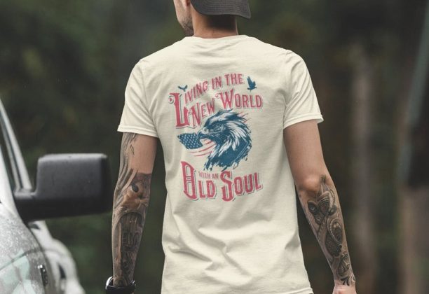 Living in the New World with an Old Soul, Rich Men North of Richmond T-Shirt, Anthony Oliver, Tailgate T-Shirt, Country T-Shirt