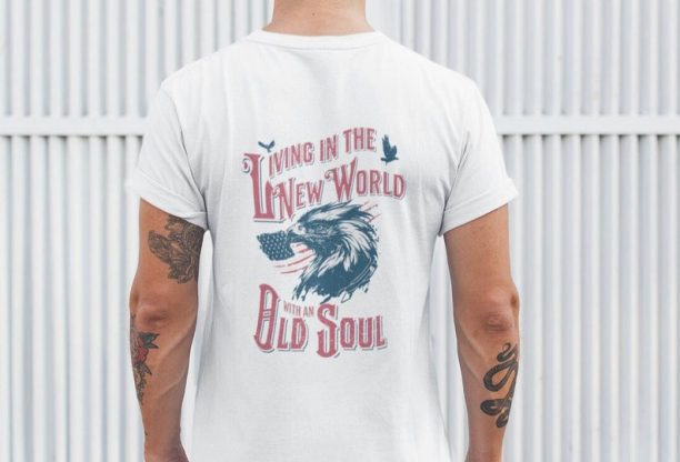 Living in the New World with an Old Soul, Rich Men North of Richmond T-Shirt, Anthony Oliver, Tailgate T-Shirt, Country T-Shirt