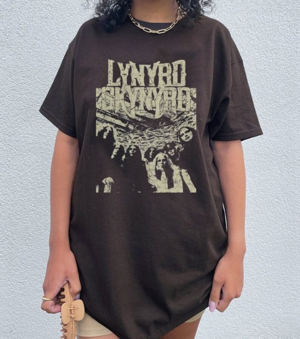 Lynyrd Skynyrd Shirt, Rock N Roll, Skynyrd Shirt, 80s Rock Band Merch