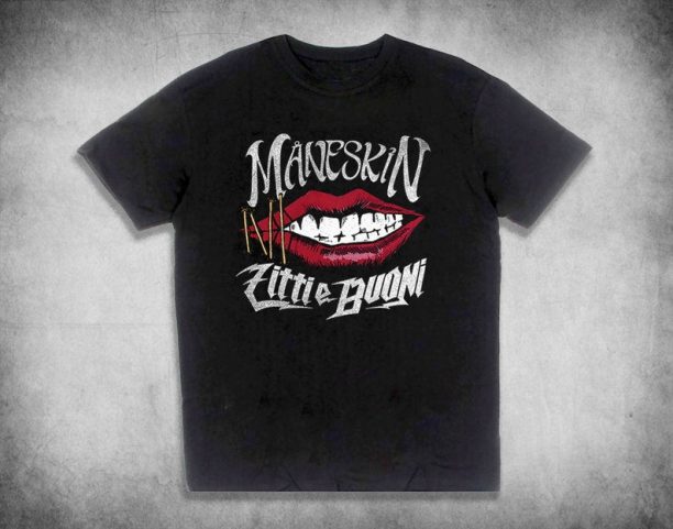 Maneskin T-shirt retro Victoria movie shirt, Retro Eurovision, Damiano, shut up and good movie