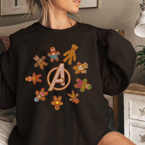 Disney Marvel Avenger Ginger Bread Sweatshirt