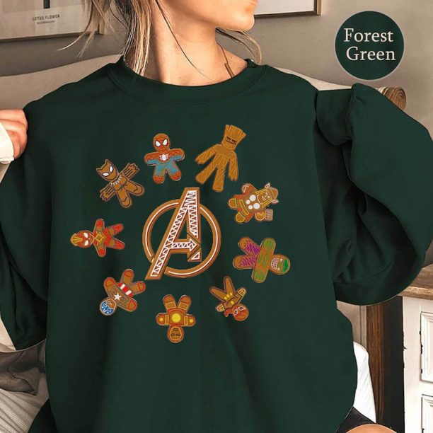 Disney Marvel Avenger Ginger Bread Sweatshirt