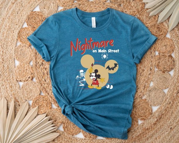 Mickey Mouse Skeleton Shirt, Disney Halloween Shirt, Halloween Party Shirt, Disney Vacation Shirt, Disneyland Shirt