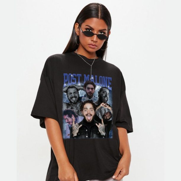 Post Malone T-Shirt, Post Malone T-Shirt Digital Download File Sublimation