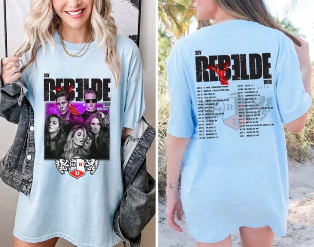 Soy Rebelde Tour 2023 Shirt, Rebelde Tour Shirt 2023, RBD Touring Shirt