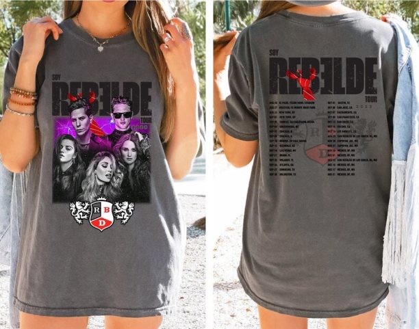 Soy Rebelde Tour 2023 Shirt, Rebelde Tour Shirt 2023, RBD Touring Shirt