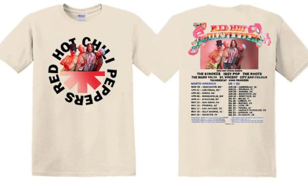 Red Hot Chili Peppers 2023 Tour T-Shirt, Red Hot Chili Peppers Shirt, 2023 Tour Shirt, RHCP Band Tour Concert 2023 Shirt