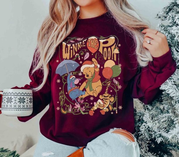 Stitch Christmas These Are a Few of my Favorite Things Sweatshirt