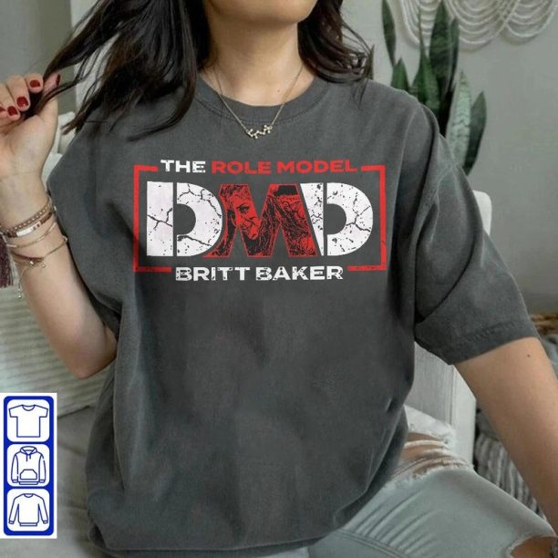 The Role Model Dmd Britt Baker T-shirt, Britt Baker Battle Damage shirt, hoodie, sweater, long sleeve and tank top