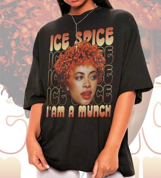 Trendy Ice Spice Shirt, I Am A Munch Ice Spice Shirt, Ice Spice The Scarlet Tour 2023 Shirt, Ice Spice Doja Cat Doechii 2023 Bootleg Shirt