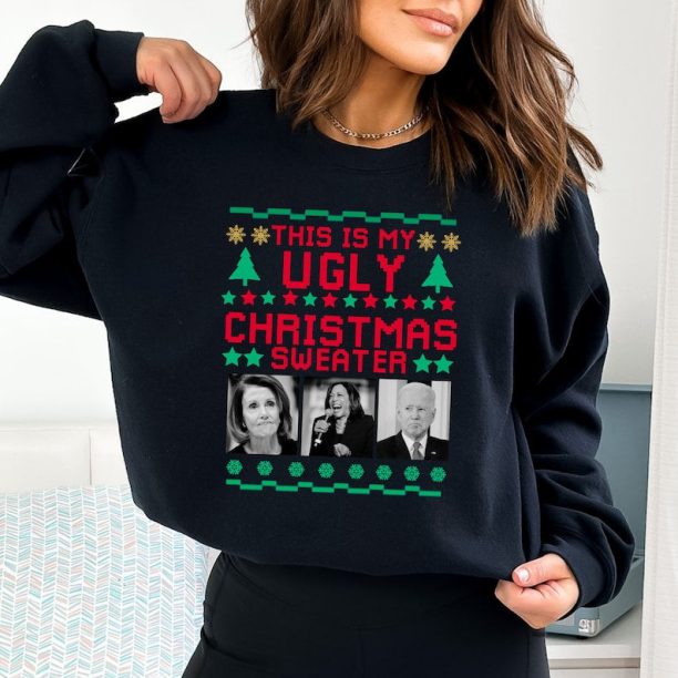 Santa Joe Biden This Is My Ugliest Christmas Sweater