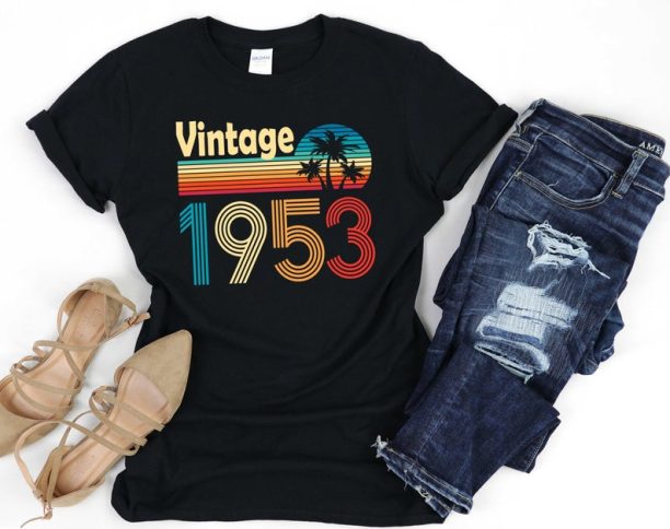 70Th Birthday Shirt, Vintage 1953 Tee