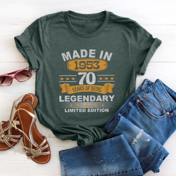 Made in 1953 Shirt, Born in 1953 Shirt, Vintage 1953 Shirt