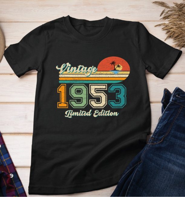 70th Birthday Shirt, Vintage T Shirt, Vintage 1953 Shirt