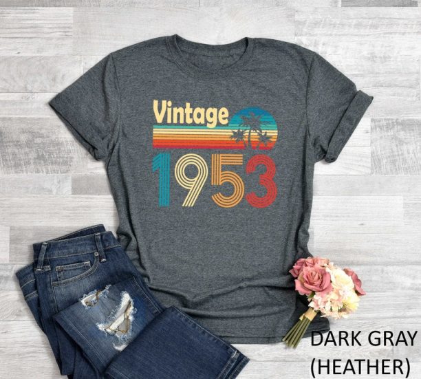 70Th Birthday Shirt, Vintage 1953 Tee