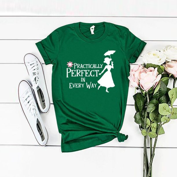 Mary Poppins Shirt, Practically Perfect In Every Way Shirt, Disney Shirt, Mary Poppins