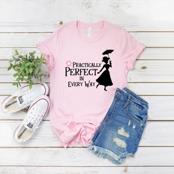 Mary Poppins Shirt, Practically Perfect In Every Way Shirt, Disney Shirt, Mary Poppins