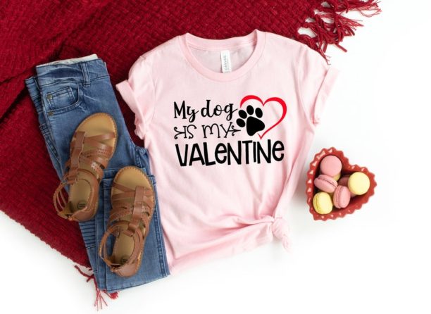 Valentines Day Shirt,Dog Valentine Shirt,Valentines Day Shirts For Mom,Cute Valentine Shirt, Cute Valentine Tee,Valentines Day Gift