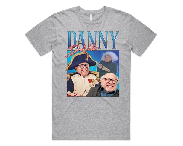 Danny DeVito Homage T-Shirt Tee Top US Movie Director Film Icon Retro 80's 90's Vintage Funny Gift