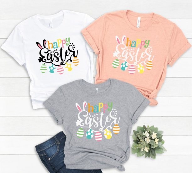 Happy Easter Shirt,Easter Bunny Shirt,Easter Shirt For Woman,Carrot Shirt,Easter Shirt,Easter Family Shirt,Easter Day