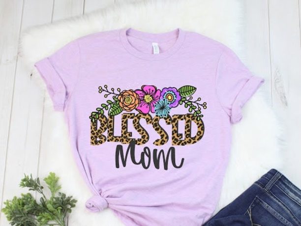 Blessed Mom Shirt, Floral mom Shirt, Mom Life Shirt, Mother’s Day Gift, Mother’s Day Shirt, Mother Shirt, Mama Shirt, Happy Mother’s Day