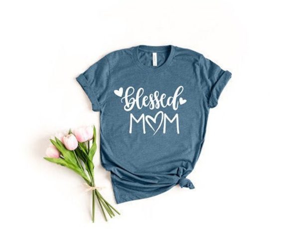 Blessed Mom Shirt With Cute Hearts, Happy Mama Shirt, Blessed Mom, Mama Needs Rest, Mother’s Day Gift,Mother’s Day Shirt, Happy Mother’s Day