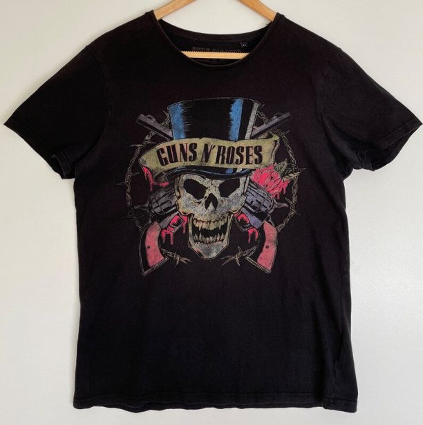 Rare Vintage Guns N' Roses t-shirt 1989 American Tour