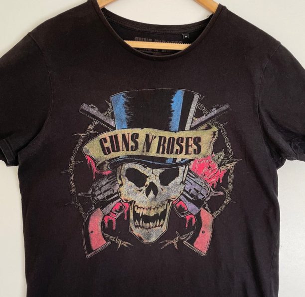 Rare Vintage Guns N' Roses t-shirt 1989 American Tour