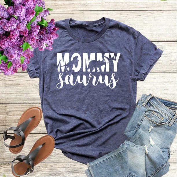 Mommy Saurus Shirt, Shirts, Mother's Day Shirt, Super Mother Tee, Super Mom Gift Shirt, Mother's Day Gift, Supermom Shirt,