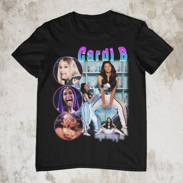 Cardi B shirt, Retro 90s Cardi B sweatshirt tshirt, Rap shirt, Hip Hop