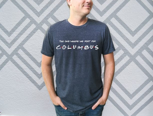 The One Where We Root For Columbus Shirt - Friends TV Show T-Shirt - Columbus Tee - Hockey T-Shirt - Columbus Hockey -