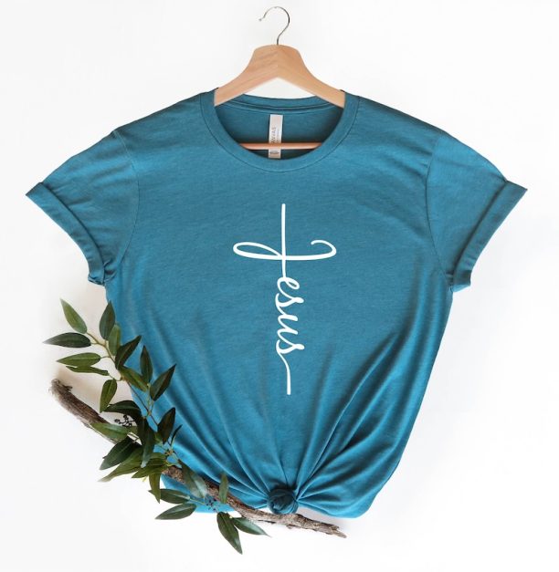 Jesus Shirt, Christian Shirt, Faith Shirt, Church Shirt, Inspirational Shirt, Religious Shirt, God is love Shirt