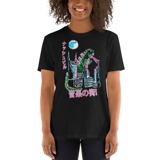 Godzilla Over Nashibiru Unisex T-Shirt