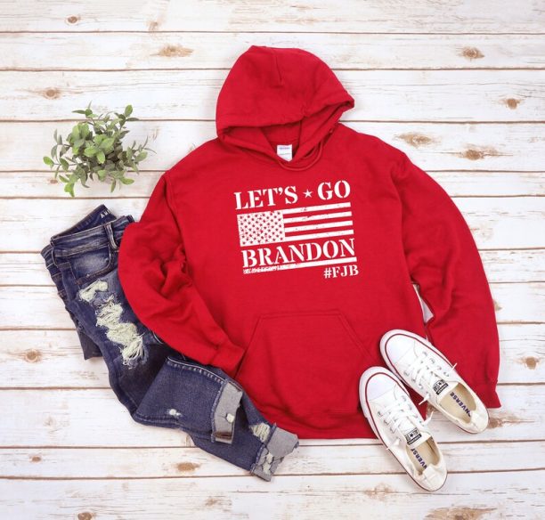 Let's Go Brandon Hoodie - FJB Sweatshirt Meme - Christmas Gift - Birthday Present