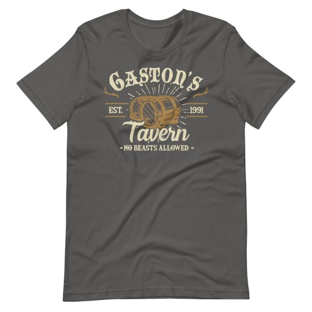 Gaston's Tavern T Shirt, Beauty and the Beast Shirt, Men's Disney Theme Shirt, Gastons Bar, Disney Dad