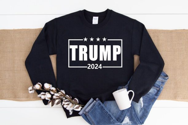 Trump 2024 Sweatshirt, Pro Trump Sweatshirt, Pro America Shirt, Republican Shirt, Republican Gifts , Patriotic Gifts