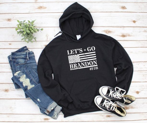 Let's Go Brandon Hoodie - FJB Sweatshirt Meme - Christmas Gift - Birthday Present