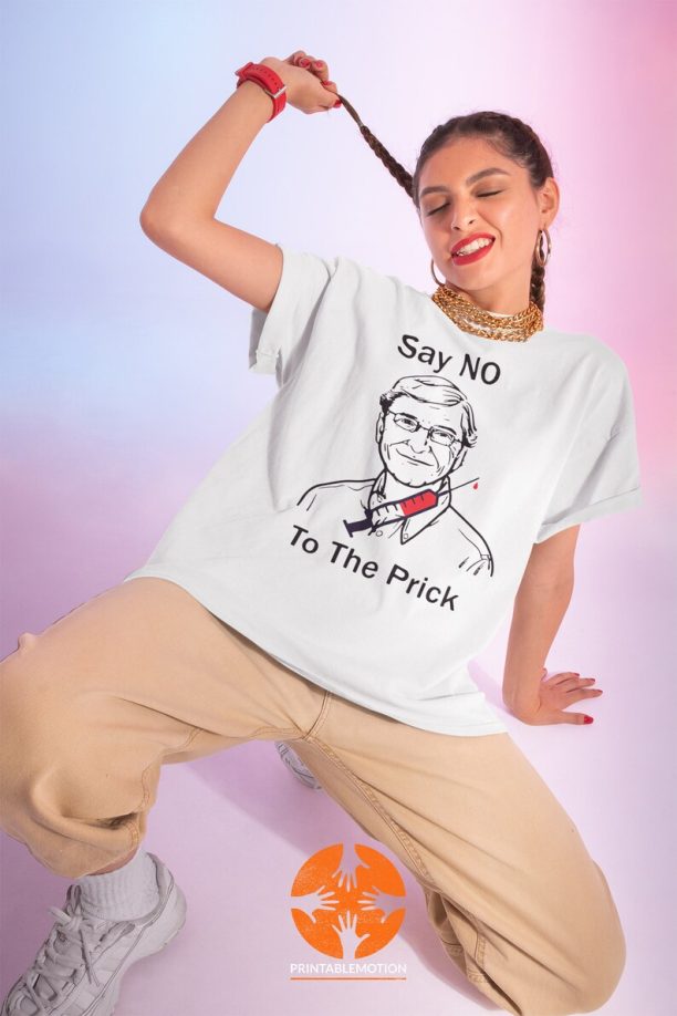 Bill Gates Say No To The Prick Vintage Shirt, Bill Gate Shirt, Billionaire Shirt