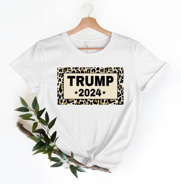 Trump 2024 Shirt, Donald Trump 2024 Take America Back Leopard Shirt, Take America Back Trump, Trump Shirt