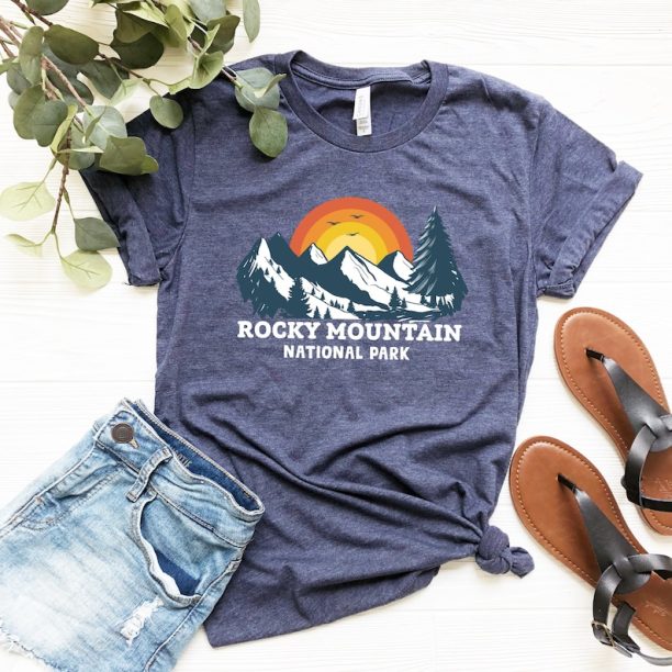 Rocky Mountain Shirt, Rocky Mountain National Park Shirt, Rocky Mountain Park Camping Shirt, Rocky Mountain Hiking Shirt